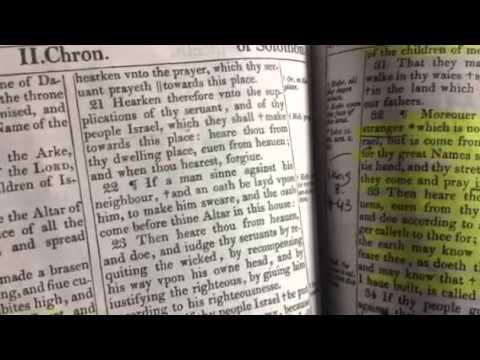 Solomon Prayer Included Strangers? 2 Chron. 6:32-33 Part 1