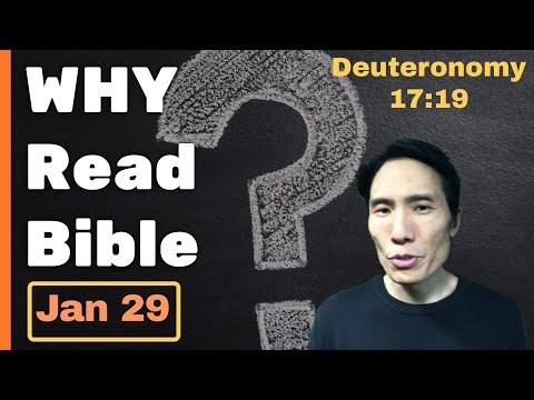 Day 29 [Deuteronomy 17:19] What is the purpose of reading the Bible? 365 spiritual empowerment