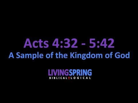 Utopia Can Exist: An Imitable Model! (Acts 4:32-5:42)
