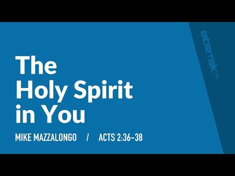 The Holy Spirit in You (Acts 2:36-38) | Mike Mazzalongo | BibleTalk.tv