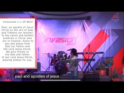 Jesus Our Blessed- Colossians 1:1-29  By: Pastora Margie E. C. Qiononez