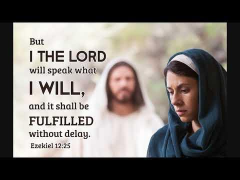 Lord says what ever I say will be fulfilled| # Ezekiel 12: 23-28 @share the word Share the word