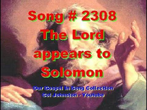 #2308- The Lord Appears To Solomon - (1 Kings 9:1-7)