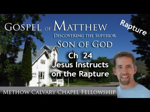 Matthew 24:32-42 Jesus' Instruction on the Pre Tribulation Rapture  Aug 28 2023