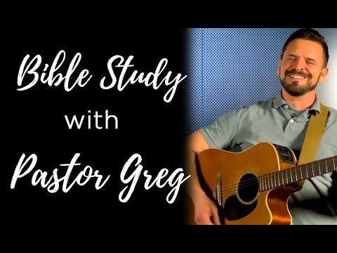 Bible Study with Pastor Greg (Mark 11:12-33) - March 24, 2020