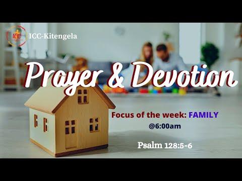 Prayer & Devotions | FAMILY | Psalm 128:5-6 | 2nd Sept.