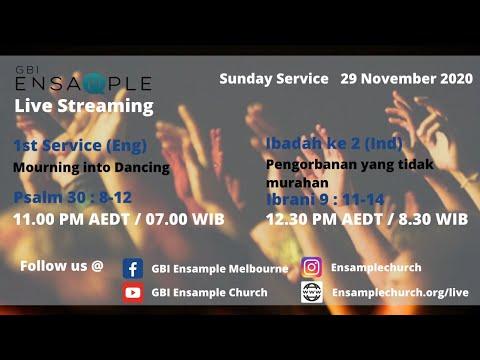 1st Service - Mourning into Dancing (Psalm 30:8-12)