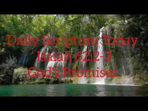Daily Scripture Today - Isaiah 63:2-3 - God's Promises????????????