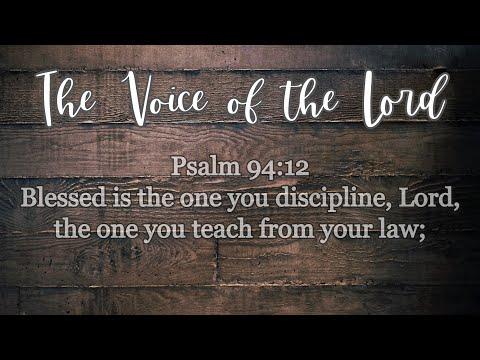 Psalm 94:12  The Voice of the Lord February 10, 2021 by Pastor Teck Uy