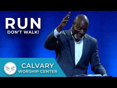 Run, Dont Walk! | Hebrews 12:1,2 | Al Pittman