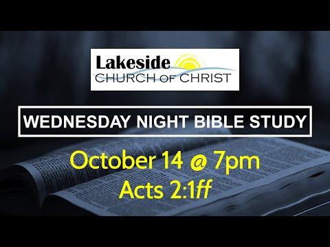 Acts 2:1-47 | Wed. Bible Study (10.14.20)