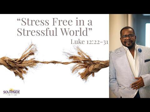 Stress Free In A Stressful World - Luke 12:22-31