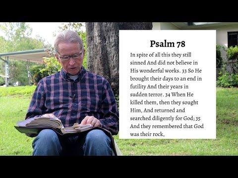 Day 83 - Psalm 78: 32-55