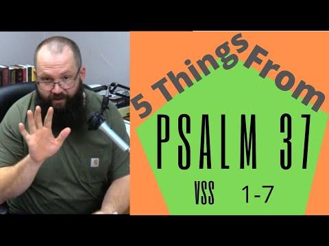 5Min Sermon |Psalm 37:1-7| Pastor Brian