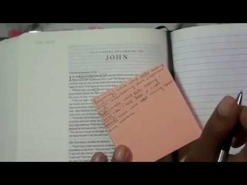 DOI Bible Study | Gospel of John 1:1-8 - The Word (Part 1)