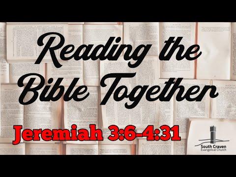 Jeremiah 3:6-4:31