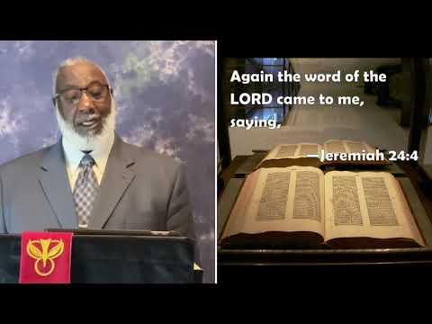 01-10-2021 - "God Showing Restoration - Jeremiah 24: 4 - 7 -  Pastor Landy G Void