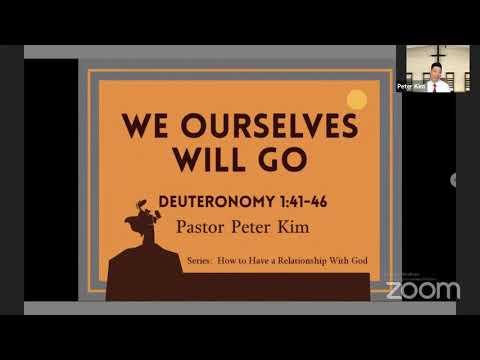 Sunday Service (September 12, 2021) Deuteronomy 1:41-46 - Friendship Presbyterian Church