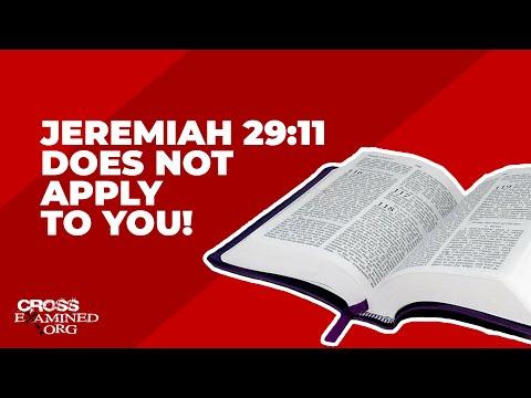 Jeremiah 29:11 does not apply to you!