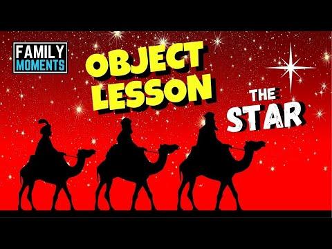 THE CHRISTMAS STAR - Children's Sermon Bible Lesson - Matthew 2:1-2