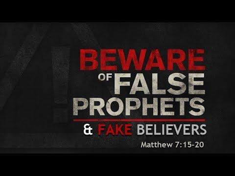 BEWARE OF FALSE PROPHETS (Matthew 7:15-20) | Sunday Morning Sermon