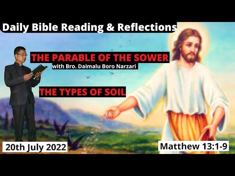 Matthew 13:1-9, Daily Bible Reading & Reflections, presented by Jyoti Prayer Ministry Udalguri