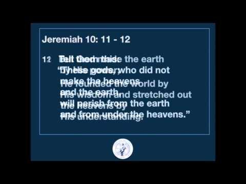 Jeremiah 10:11-12