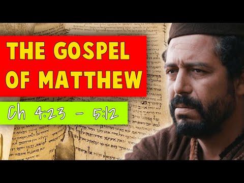 Bible Study 1000 - Gospel Of Matthew 4:23 - 5:12