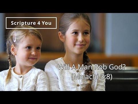 Will A Man Rob God? - Malachi 3:8 - Scripture Song