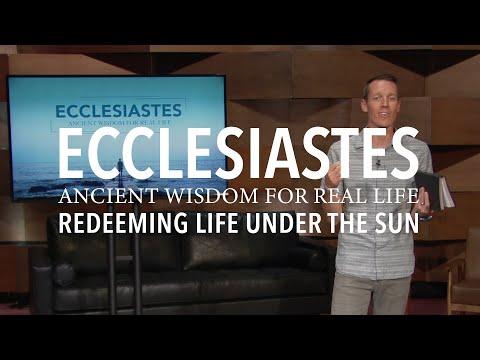 Sunday Service 07.12.20 | Redeeming Life Under The Sun | Ecclesiastes 4:1-16