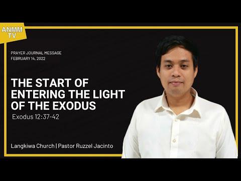 The Start of Entering the Light of the Exodus (Exodus 12:37-42)