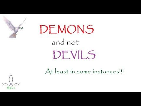 Matthew 7:22 Demons And Not Devils - Supernatural Bible Change