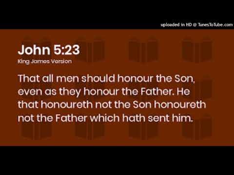 Honor the Son - John 5:23
