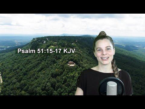 Psalm 51: 15-17 KJV - The Mouth - Scripture Songs