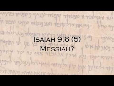 Is Isaiah 9:6 (5) speaking about the Messiah?