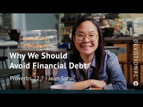 Why We Should Avoid Financial Debt | Proverbs 22:7 | Our Daily Bread Video Devotional