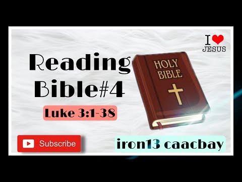 Reading bible#4//Luke 3:1~38