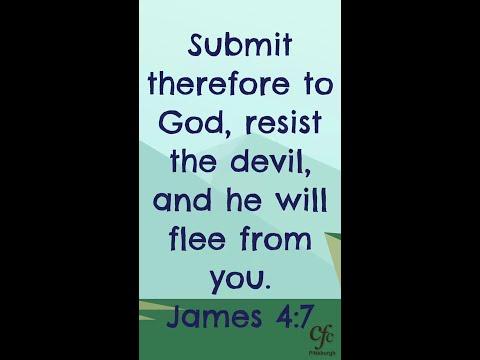 Memory Verse - James 4:7