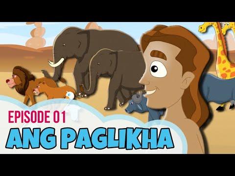 Bible Stories for Kids in Tagalog! Ang Paglikha (Episode 01) | The Creation Story Genesis 1:1