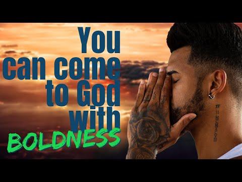 You Can Be Bold in God's Presence | Ephesians 3:11-12 Bible Study | 60-Second Devotional