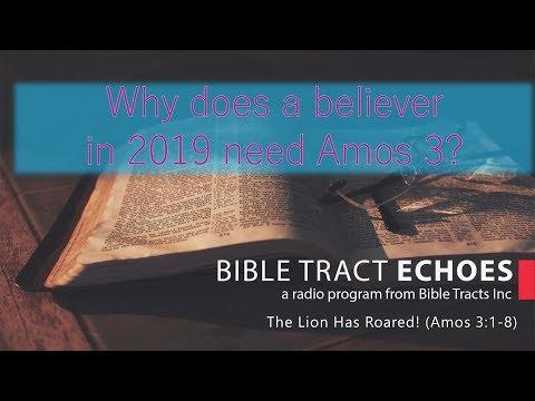 The Lion Has Roared! (Amos 3:1-8)