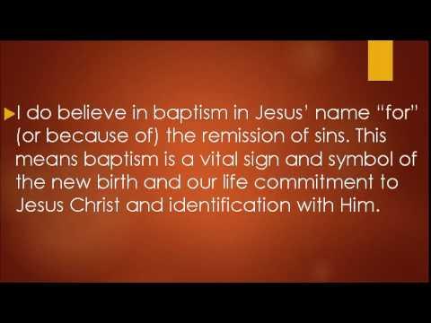 Acts 2:38: Baptism for salvation? No!