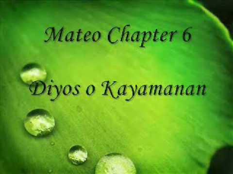 Patnubay Bible Study Matthew 6:24-34 Part One