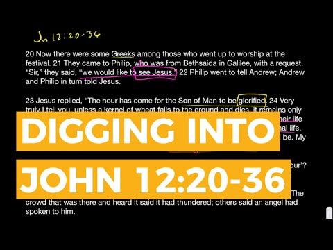 John 12:20-36 - Study Video