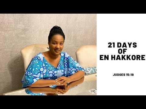 Day 16: 21 days of En Hakkore  ( Judges 15:16 )
