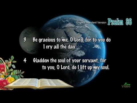 PSALM 86:1- 17 ENGLISH STANDARD VERSION | THE BOOK OF PSALM | PSALM 1-150