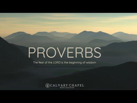 Wednesday Evening - Proverbs 27:8-19