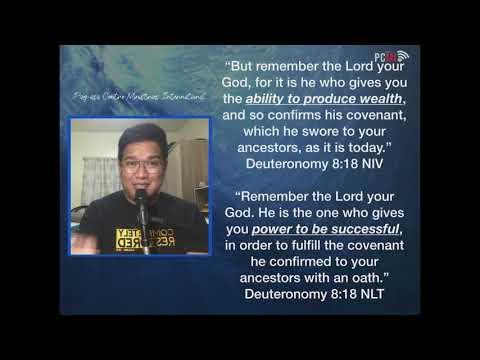 The power to become successful (Deuteronomy 8:18) tagalog sermon