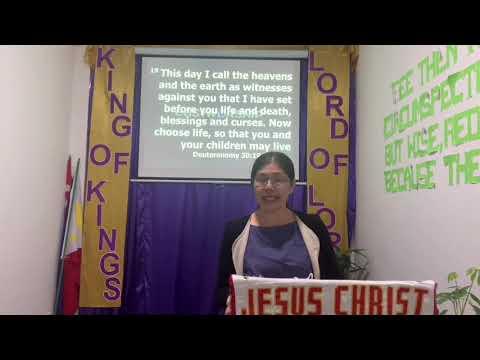 RIGHT CHOICES Deuteronomy 30:19-20 FBCFI Asia Midweek Online Service || Sis. Marilyn Maala