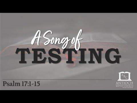 A Song of Testing (Psalm 17:1-15)